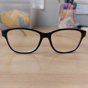Foster Grant Kinsey Women's Premium Black Reading Glasses NS0722 Kinsey +2.75